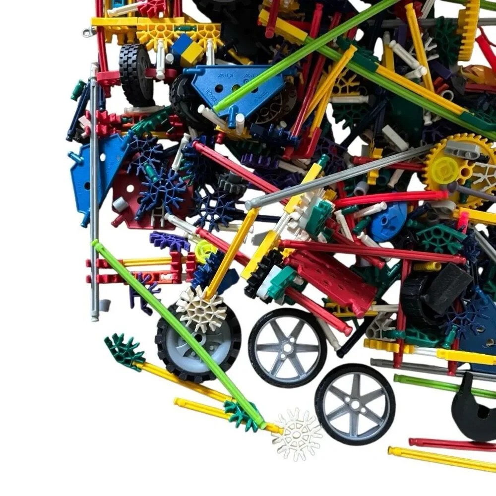 K’NEX Assorted Lot With Gray Carry Case